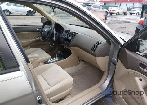 2004 Honda Civic Lx z USA, uszkodzony, nr VIN 2HGES16574H535824